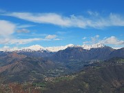 47 Vista verso la Valle Serina con Menna, Arera, Alben
